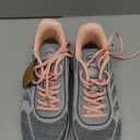 Autper Women Walking Shoes for Plantar Fasciitis Arch Support Orthotic Tennis Non Slip Fashion Sneakers for Foot and Heel Pain Relief All Day Standing Greypink US 7