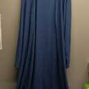 Fessceruna Womens 3 Piece Lounge Sets Pajamas Knit Long Sleeve Cardigan Crop Top Wide Leg Pants Loungewear Set, Size L