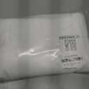 NICETOWN Semi Sheer White Curtains 84 inches Long, Rod Pocket & Back Tab Open Linen Blend Vertical Window Drapes Privacy with Light Filter for Living Room/Farmhouse, W52 x L84, 2 Panels