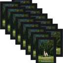 HORLIMER 3.5x5 Picture Frame Set of 12, Black Picture Frames Display 3.5 by 5 Photo for Wall or Tabletop