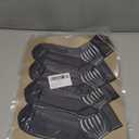 IRAMY Compression Ankle Support Socks Coolmax Wicking Cushioned Athletic Plantar Fasciitis Relief Men Women 2/3/6 Pairs (Small), Black 