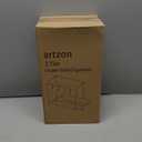 artzon 2 Pack Under Sink Organizers and Storage, 2-Tier Sliding Cabinet Basket Organizer with Hooks, Multi-Purpose Under Sink Organizers and Storage for Bathroom Kitchen