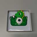 Dinosaur Toys Camera for Kids Boys Age 3-8, Toddler Kids Digital Camera Christmas Birthday Gifts for 3 4 5 6 7 8 Years Old Boy, Cute Selfie Video Camera, HD 1080P, 32GB SD Card Included (Green)