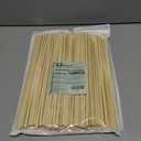 DaTpuik- 1/4 x 12 Inch 100 PCS Square Dowel Rods Wood Sticks Wooden Dowel Rods Unfinished Bamboo Sticks - for Crafts,Home Decor, Model Making and DIYers