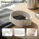 BlackPro for Hume Band Replacement Strap, Soft Breathable Nylon Loop Wristband for HumeHealth Watch Band