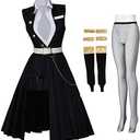 RocailleCos Uzui Tengen Cosplay Dress Costume Uniform Halloween Suit for Women Girls Size M