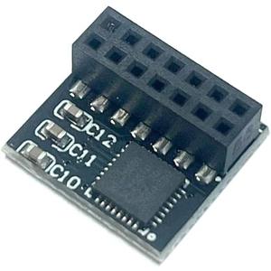 14Pin TPM 2.0 Module TPM SPI Module for ASUS B650-PLUS,B650EM-A,Prime B650M-F, B650M-R,B650M-K,Prime B650M-A,B650M-A AX,B650M-A AX6,B650M-A II,B650M-A WiFi,Prime B650M-A-CSM