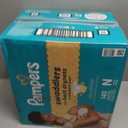 Pampers Swaddlers Diapers, Size 0 (up to 10 lbs), 140 Count, Absorbent, Keeps Baby Dry and Comfortable, Skin Safe Disposable Baby Diaper 
