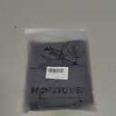 Foindtower Decorative Linen Fringe Throw Pillow Covers Cozy Boho Farmhouse Cushion Cover with Tassels Soft Accent Pillowcase for Chair Sofa Bed Living Room Home Decor, 16×16 Inch, 1PC, Navy Blue