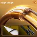 addlon 50FT LED Outdoor String Lights with Edison Shatterproof Bulbs, Weatherproof Strand, Commercial Grade Patio Lights, Decorative for Garden or Patio, Black