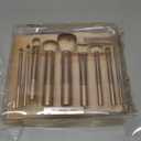 Real Techniques 9 Piece Au Naturale Makeup Brush Set, For Liquid, Cream, & Powder Eyeshadow, Foundation, Blush, Bronzer & Contour, Travel Friendly Brushes, Gift Set, Cruelty-Free Bristles