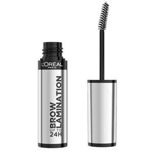 L'Oreal Paris Infallible Up To 24H Wear Brow Lamination, Water-Resistant Longwear Eyebrow Gel Make Up, Clear/Transparent, 0.16 Fl Oz