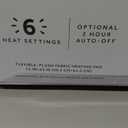 Sunbeam XL Heating Pad for Back Neck and Shoulder Pain Relief Auto Shut Off 6 Heat Settings Extra Large 12 x 24 Green Ideal for Muscle Aches and Arthritis Pain