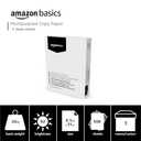 Amazon Basics Multipurpose Copy Printer Paper, 8.5 x 11 Inches, 20 lb, 1 Ream, (500 Sheets), 92 Bright, White