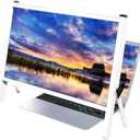 Computer Screen Magnifier for Laptop, Computer Screen Magnifier for Laptop Foldable Portable Screen Magnifying Glass 22-Inch Laptop Screen Magnifying Glass, Compatible with Laptops, Ipads, Mobile Phone