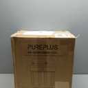 PUREPLUS 2-Stage Whole House Water Filtration System, 10" Universal Home Filtration, with Sediment &Iron Reduce, Carbon Filter, Reduce Iron, Chlorine, Taste, Includes Pressure Gauges, 1" Inlet/Outlet