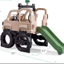 Step2 Truck Climber, Kids Outdoor Playset, Backyard Playground Set, Slide & Climbing Wall, Outside Jungle Gym, for Toddlers 2-5 Years Old