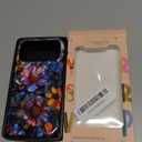 for iPhone 17 Pro Max Case, Wireless Charging Compatible,Dual-Layer Protection with Cute Wildflower Design, Soft Silicone + Hard Shell, Chic Phone Cover for Women - Vibrant Defined Blossoms