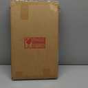 AAZZKANG Small Wall Mirror with Irregular Wood Framed Decorative White Hanging Mirrors for Bedroom Dressing Room Living Room Bathroom Entryway (18"L x 10"W)