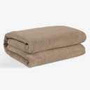 SALBAKOS 100% Turkish Cotton Towels (Taupe, Jumbo Bath Sheet)