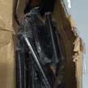 Rounded Door Hinges 3-1/2" x 3.5 inch, 5/8 Radius, Matte Black 3  Inch 12 Pack