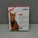 Cat Harness and Leash for Walking Escape Proof Soft Adjustable Cat Leash Breathable Comfortable Vest Easy to Wear Kitten Harness for Outdoor Travel Orange S (S (7-12lb))