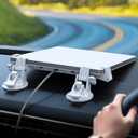 for Starlink Mini Car Mount for Dashboard, for Starlink Mini Suction Cup Mount for Dashboard & windshield, Secure Mounting Kit for Most Vehicles and Ensures Stable Driving and Satellite Signal