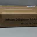 GS4 Grill Parts Cast Iron Grill Grates for Weber Genesis II E-410 S-410 E-435 S-435 Porcelain Flavorizer Bars Heat Deflector Genesis II LX E-440 S-440 for Weber 66041, 66033, 66796, 66089