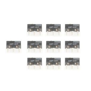 10 Pcs D2F-01F D2F01F Micro Switch Microswitch Compatible Subminiature Mouse Switch