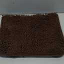 OLANLY Dog Door Mat for Muddy Paws 24x16, Absorbs Moisture and Dirt, Absorbent Non-Slip Washable Doormat, Quick Dry Chenille Mud Mat for Dogs, Entry Indoor Entryway Carpet for Inside Floor, Brown