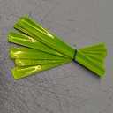 Reflective Bands, Reflective Slap Bracelet, Reflective Wristband High Visibility Reflectors, for Night Run, Night Cycling, Night Working (Yellow & Red)