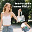 2 x Handheld Portable Turbo Fan, 85000RPM Super High-speed Fan with 4-speed, 4000mAh, USB-C Rechargeable Personal Battery Operated, Mini Small Pocket Design for Travel/Outdoor/Vacation/Concert/Gift, Green