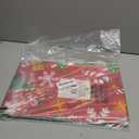 JOYIN 2 PCS Large Red & Green Christmas Holiday Plastic Gift Bags 56"x36" with Gift Tags for Heavy Duty Large Gifts, Xmas Presents Warpping