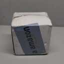 Rubtlamp 100 Pcs Clear Blue Gold Plastic Plates, Clear Hammered Plastic Plates, Blue Party Platos, Disposable Salad/Dessert Platos, 7-Inch Disposable Dessert/Appetizer Platos Perfect For Party