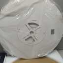 24'' Large Flush Mount Ceiling Light Fixture Dimmable with Remote Control