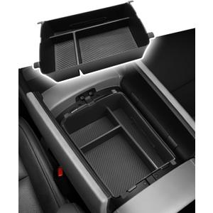 CDEFG for 2026 Hyundai Palisade Accessories Center Console Organizer Tray 2026 Palisade Armrest Storage Middle Console Insert (Only fit 7-Seat Version Double-Opening Armrest Box)