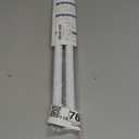 MEXAU 2 Pack White Tension Rod 18 To 28 Inch Short Tension Rod Adjustable Spring Curtain Rod No Drilling Short Curtain Rod Extendable Small Spring Tension Rod For Closet Cupboard Bars Refrigerator