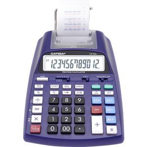 CATIGA New & Upgraded 2025 Printing Calculator Adding Machine 10 Key, Desktop Home Office Calculator with Paper Roll Print Out, Accounting Business Finance (4) Purple)