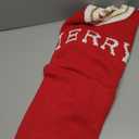 EARKOHA Women 2025 Merry Sweater Round Neck Drop Shoulder Cozy Sweater Color Block Long Sleeve Pullove Tops, XL 