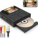 VHS to DVD Recorder, No Computer Needed, Convert VHS, VCR, Hi8 & Camcorder to DVD, USB, SD or HDD, HDMI & AV Input, 4.3" LCD Preview