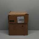 Passage Door Lever, 10 Pack Matte Black Interior Door Handles for Hallway and Closet, Heavy Duty Square Interior Keyless Door Handles Non-Locking Door Knobs for Right & Left Side Door