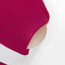 Womens Crop Tank Tops Seamless Yoga Sports Bra Padded Workout Halter Neck Camisole with Built in Bra (Pink, M)