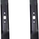 21 inch Mower Mulching Blades Compatible with Troy Bilt TB280ES TB240 TB130 TB230 TB210 TB110 Blades for Cub Cadet MTD 21'' Deck Replace OE 942-0741A 742-0741 742-0741A 942-0741 2PCS