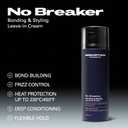Sebastian Professional No Breaker Bonding & Styling Leave-In Cream | Intense Hair Conditioning Cream with Heat Protection | 72 HR Frizz-Free, Flexible Hold | 4.9 fl oz 