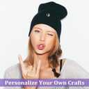 100 Sets Cover Buttons Kit with Tools Size Buttons to Cover Self Cover Buttons with Wire Backs DIY Fabric Cloth Cover Buttons (Size 24/0.59 Inch)