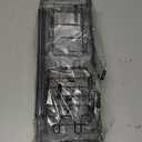 Veken Adhesive Shower Caddy 6-Pack,Gifts for Women Mom,Heavy Weight Bearing,Large Wall Mounted Bathroom Shelves Rack,Organizer Storage Accessories with Soap Dish&Toothbrush Holder,Bright Gold (6-Piece Set for Family use (Rustproof Upgrade))