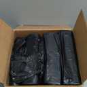 Fuxury 55-60 Gallon Trash Bags 150 Count Black Garbage Bags, 38x58" Extra Large Trash Can Liners, 0.7 Mil Plastic Bags for Serious Garbage Cleanup Home, Yard & Commercial Use, Made in USA