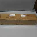 Antique Bronze Curtain Rod - 28-56" with 1" Diameter Discs, Adjustable Room Darkening Curtain Rod with Aluminum Finials and Brackets, Wrap Around Design