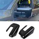 Side Door Mirror Cover Molding Trim Accessories for Ford F150 2021+ (Carbon Fiber Pattern)