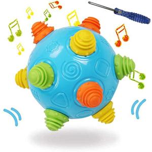 Toddler's Music Dancing Shake Ball - Move, Crawl, Bounce, Sensory Learning for Kids and Babies, Fun Gift for Both Boys and Girls